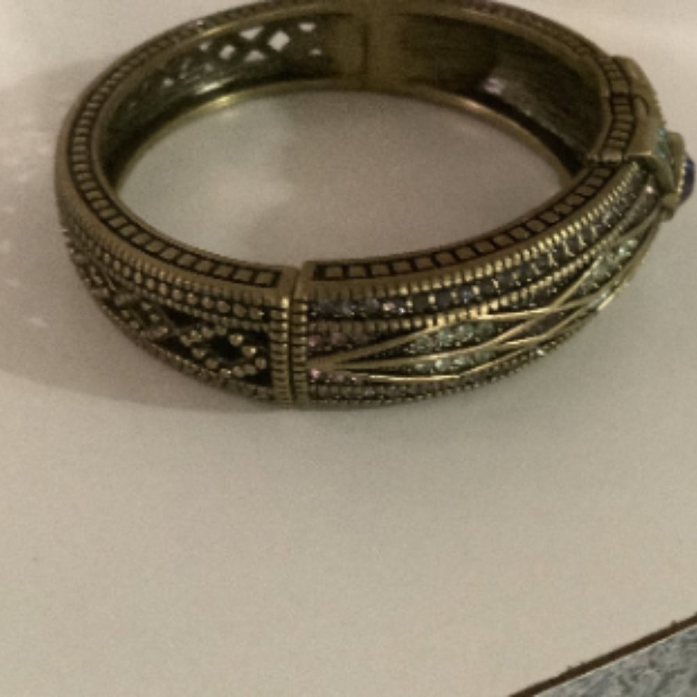 Heidi Daus Tapered X Stackable Bangle Bracelet - image 2